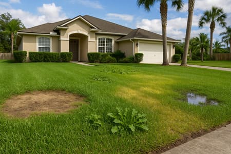 5 Common Lawn Problems in Jacksonville and How to Fix Them